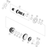 GETRIEBE I - ANTRIEBSWELLE