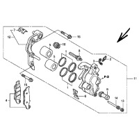 BREMSSATTEL VORDERRAD