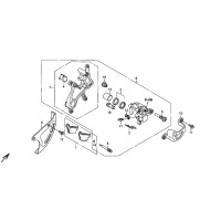 BREMSSATTEL HINTERRAD