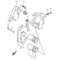  BREMSSATTEL VORNE