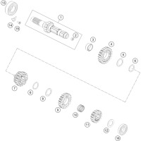 GETRIEBE I - ANTRIEBSWELLE