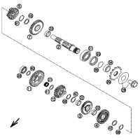 GETRIEBE II / ABTRIEBSWELLE