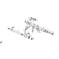 SCHALTGABEL / SCHALTWALZE / SCHALTWELLE