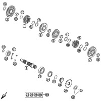 GETRIEBE II - ABTRIEBSWELLE