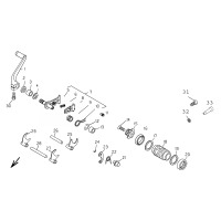 SCHALTHEBEL / SCHALTGABEL