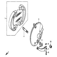 BREMSSATTEL VORDERRAD