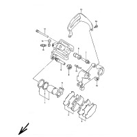  BREMSSATTEL HINTEN