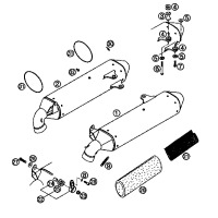AUSPUFFENDDAEMPFER