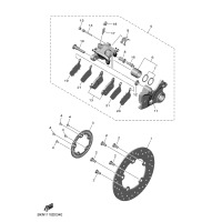 HINTERRAD BREMSSATTEL