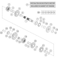 GETRIEBE II - ABTRIEBSWELLE