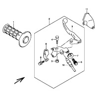GRIFF LINKS / KUPPLUNGSHEBEL