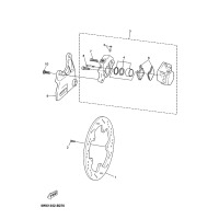 HINTERRAD BREMSSATTEL