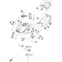 TANK / SITZBANK / VERKLEIDUNG