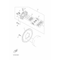 HINTERRAD BREMSSATTEL