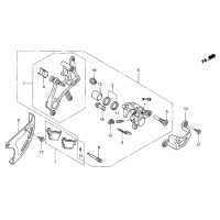 BREMSSATTEL HINTERRAD