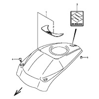 VERKLEIDUNG KRAFTSTOFFTANK