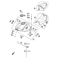 TANK/ SITZBANK/ VERKLEIDUNG