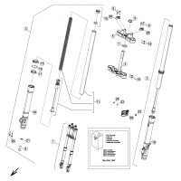 VORDERRADGABEL RAHMENNUMMER ZD3C20002B0400001-ZD3C20002B0400185