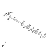 GETRIEBE I - ANTRIEBSWELLE