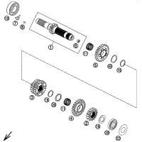 GETRIEBE I - ANTRIEBSWELLE
