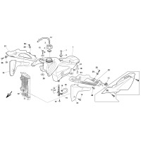 KRAFTSTOFFTANK / FLANKEN