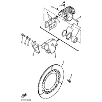 HINTERRAD BREMSSATTEL