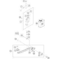 BETÄTIGUNG HINTERBREMSE