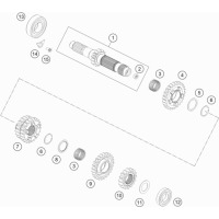 GETRIEBE I - ANTRIEBSWELLE