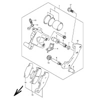 BREMSSATTEL VORN