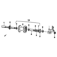 VORDERRADNABE FUER PAIOLI USD D 48