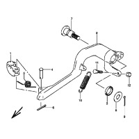  BREMSSATTEL HINTEN