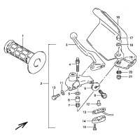 GRIFF LINKS / KUPPLUNGSHEBEL