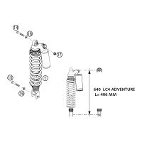 STOSSDAEMPFER WP 640 LC4 ADVENTURE  