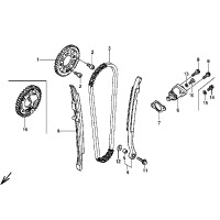 NOCKENWELLENKETTE / SPANNVORRICHTUNG