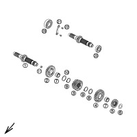 GETRIEBE I - ANTRIEBSWELLE