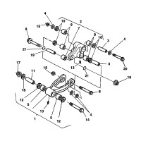 HEBELWERK / HINTERRADAUFHAENGUNG