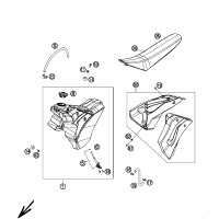 TANK / SITZBANK / VERKLEIDUNG