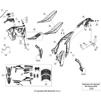 VERKLEIDUNG / TANK / SITZBANK / DEKOR