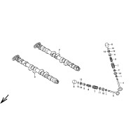 NOCKENWELLE / VENTIL