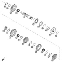 GETRIEBE II - ABTRIEBSWELLE