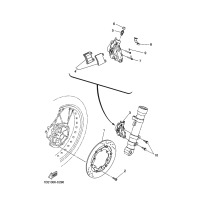 VORDERRAD BREMSSATTEL