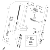 VORDERRADGABEL RAHMENNUMMER ZD3C20000B0000001-ZD3C20000B0000093