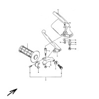 GRIFF LINK / KUPPLUNGSHEBEL / HANDSCHUTZ