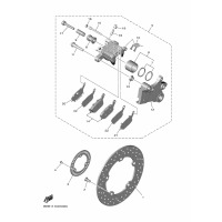 HINTERRAD BREMSSATTEL