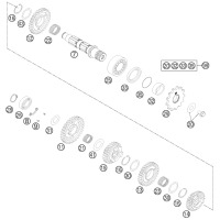 GETRIEBE II - ABTRIEBSWELLE