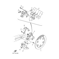 HINTERRAD BREMSSATTEL