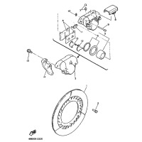 HINTERRAD BREMSSATTEL