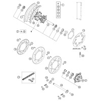 HINTERRAD GEDAEMPFT 640 LC4 SUPERMOTO