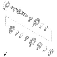 GETRIEBE I - ANTRIEBSWELLE
