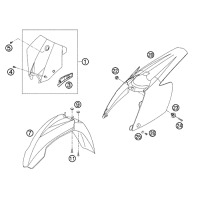 VERKLEIDUNGSTEILE / KOTFLUEGEL